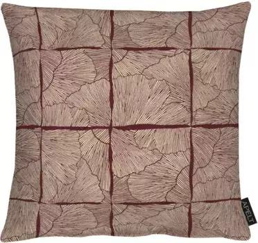 АПЕЛЬТ декоративная подушка "6300" APELT 39х39 см, золотой/красный