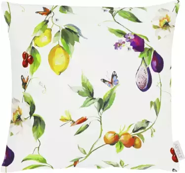 АПЕЛЬТ декоративная подушка "6851" APELT 48х48 см, цвет bunt, wei + geblmt