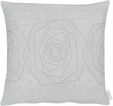 АПЕЛЬТ декоративная подушка "7201", чехол с наполнителем, 1 шт APELT 35х50 см, светло-голубой