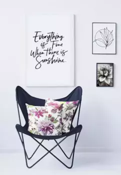 АПЕЛЬТ декоративная подушка "7305", чехол без наполнения, 1 шт APELT 49х49 см, розовый/зеленый/белый