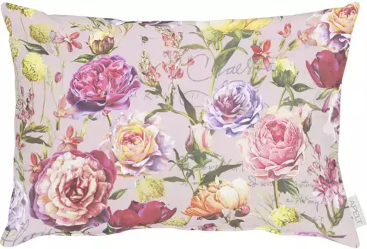 АПЕЛЬТ декоративная подушка "7701", чехол с наполнителем, 1 шт APELT 48х48 см, розовый