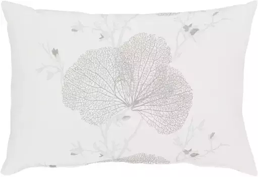 АПЕЛЬТ декоративная подушка "7903 Лофт Мета", чехол с наполнителем, 1 шт APELT 35х50 см, белый/серебристый