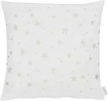 АПЕЛЬТ декоративная подушка "9600", чехол без наполнения, 1 шт APELT 40х40 см, золотой/белый