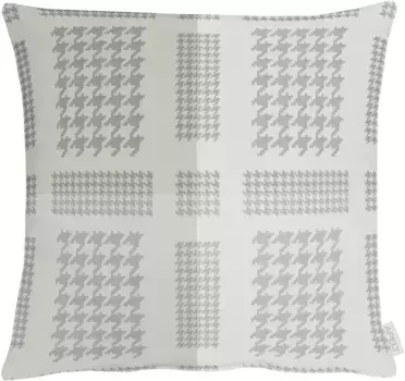 АПЕЛЬТ декоративная подушка "Алексис", чехол с наполнителем, 1 шт APELT 48х48 см, серый