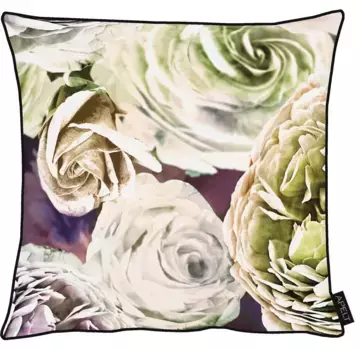 АПЕЛЬТ декоративная подушка "Анаис", чехол без наполнения, 1 шт APELT 41х61 см, цвет pflaume/grn/gelb + gemustert