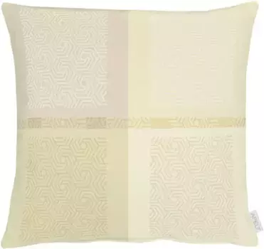 АПЕЛЬТ декоративная подушка "Артос", чехол без наполнения, 1 шт APELT 49х49 см, цвет natur/beige + gemustert