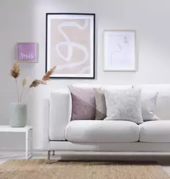 АПЕЛЬТ декоративная подушка "Ava", чехол без наполнения, 1 шт APELT 46х46 см, цвет natur/beige + unifarben