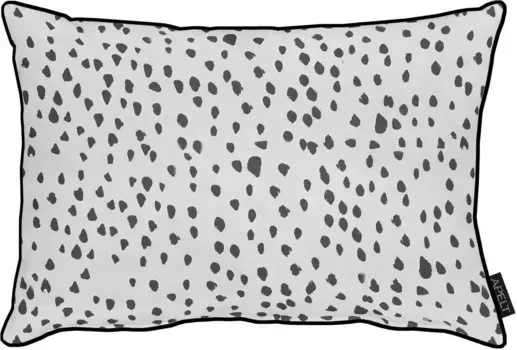АПЕЛЬТ декоративная подушка "Джимми" APELT 35х45 см, серый/черный