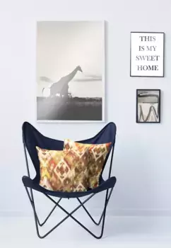 АПЕЛЬТ декоративная подушка "Джонс" APELT 45х45 см, оранжевый