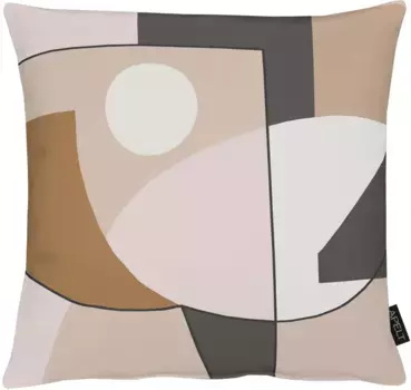 АПЕЛЬТ декоративная подушка "Фрэнсис", чехол с наполнителем, 1 шт APELT 45х45 см, розовый