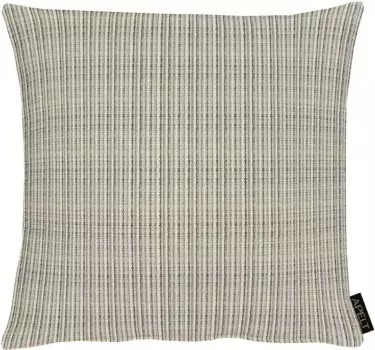 АПЕЛЬТ декоративная подушка "КОКО", чехол на подушку без наполнения, 1 шт APELT 49х49 см, серый/бежевый