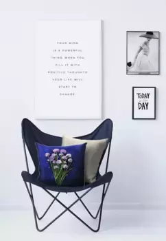 АПЕЛЬТ декоративная подушка "Максима", чехол на подушку с наполнителем, 1 шт APELT 45х45 см, сиреневый/зеленый/синий