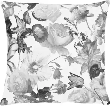 АПЕЛЬТ декоративная подушка "Мериан", чехол без наполнения, 1 шт APELT 40х40 см, серый