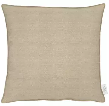 АПЕЛЬТ декоративная подушка "Моррис", чехол на подушку с наполнителем, 1 шт APELT 45х45 см, песочный