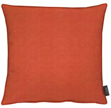 АПЕЛЬТ декоративная подушка "Моррис", чехол на подушку с наполнителем, 1 шт APELT 45х45 см, темно-красный