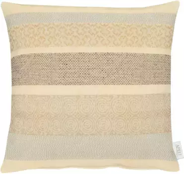 АПЕЛЬТ декоративная подушка "ОРЕГОН", чехол на подушку с наполнителем, 1 шт APELT 45х45 см, цвет natur + Ethnomuster