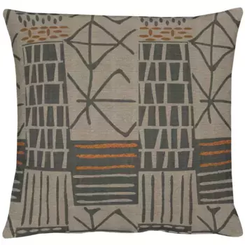 АПЕЛЬТ декоративная подушка "Панама", чехол без наполнения, 1 шт APELT 46х46 см, коричневый