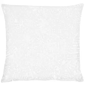 АПЕЛЬТ декоративная подушка "Senso", чехол на подушку с наполнителем, 1 шт APELT 39х39 см, белый