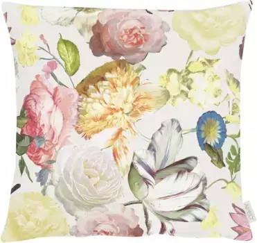 АПЕЛЬТ декоративная подушка "Сина", чехол с наполнителем, 1 шт APELT 58х58 см, желтый