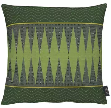 АПЕЛЬТ декоративная подушка "Стило", чехол без наполнения, 1 шт APELT 46х46 см, зеленый