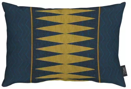 АПЕЛЬТ декоративная подушка "Стило", чехол с наполнителем, 1 шт APELT 45х45 см, синий