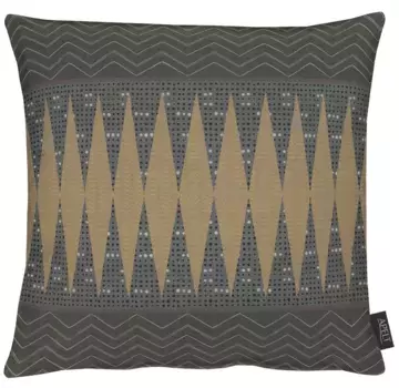 АПЕЛЬТ декоративная подушка "Стило", чехол с наполнителем, 1 шт APELT 45х45 см, серо-коричневый