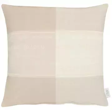 АПЕЛЬТ декоративная подушка "Тарент", чехол на подушку с наполнителем, 1 шт APELT 45х45 см, бежевый