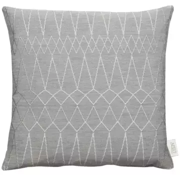 АПЕЛЬТ декоративная подушка "Teatro", чехол без наполнения, 1 шт APELT 46х46 см, серый/серебристый