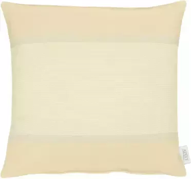 АПЕЛЬТ декоративная подушка "Титан", чехол на подушку с наполнителем, 1 шт APELT 45х45 см, цвет beige/natur + gestreift