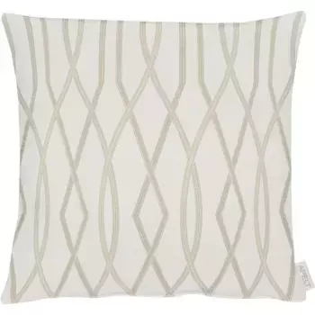 АПЕЛЬТ декоративная подушка «Вилла», чехол на подушку с наполнителем, 1 шт Apelt, цвет natur/beige + gemustert