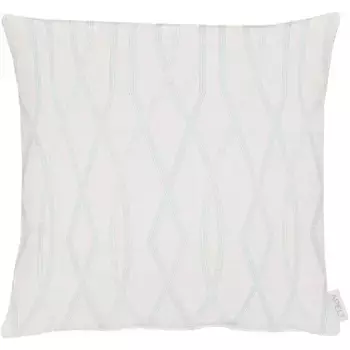 АПЕЛЬТ декоративная подушка «Вилла», чехол на подушку с наполнителем, 1 шт Apelt, цвет natur/trkis + gemustert