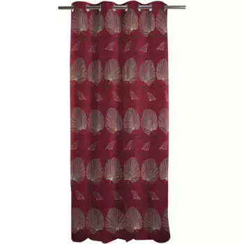 АПЕЛЬТ Гардина «Нора 135Х245», (1 шт.), ВхШ: 245х135, Нора, штора на люверсах с металлическими люверсами Apelt, цвет bordeaux