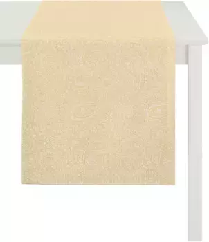 APELT дорожка "7907, Plain Paisley, Jacquard", (1 шт.), с изящным узором пейсли 48х140 см, цвет zartes apricot