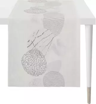 APELT дорожка для стола "1601 LOFT STYLE", (1 шт.), жаккардовая ткань 48х140 см, лиловый