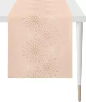 APELT дорожка для стола "1712 Loft Style", (1 шт.), жаккардовая ткань 48х140 см, цвет apricot