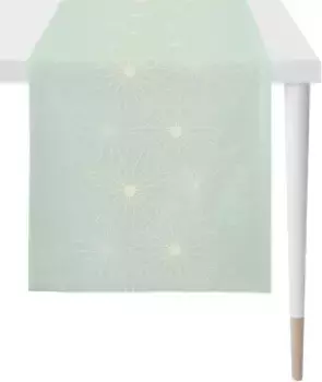 APELT дорожка для стола "1712 Loft Style", (1 шт.), жаккардовая ткань 48х140 см, бирюзовый