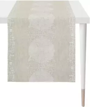 APELT дорожка для стола "2718 LOFT STYLE, жаккард", (1 шт.) 48х140 см, цвет beige/natur/silberfarben