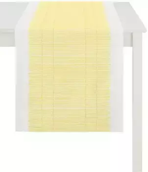 APELT дорожка для стола "3033 Loft Bamboo Mat", (1 шт.) 48х140 см, цвет gelb/wei