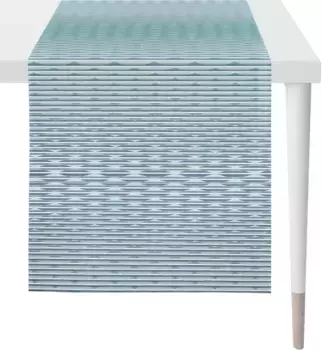 APELT дорожка для стола "3909 OUTDOOR, летнее украшение, лето ", (1 шт.), цифровая печать 48х140 см, цвет petrol