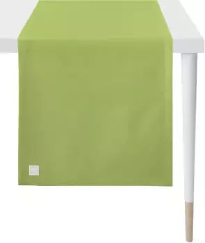 APELT дорожка для стола "3959 Outdoor, летнее украшение, лето ", (1 шт.), Панама 46х140 см, зеленый
