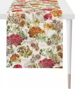 APELT дорожка для стола "5253 AUTUMN TIME, осеннее украшение, осень ", (1 шт.), цифровая печать 48х140 см, цвет bunt/orange