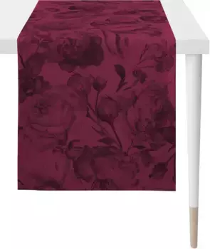 APELT дорожка для стола "5255 AUTUMN TIME, осеннее украшение, осень ", (1 шт.), цифровая печать 48х140 см, красный