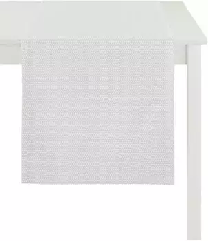 APELT дорожка для стола "5310 SPRINGTIME, жаккард, весеннее украшение, весна ", (1 шт.) 48х140 см, серый