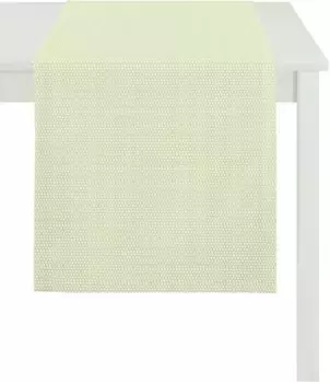 APELT дорожка для стола "5310 SPRINGTIME, жаккард, весеннее украшение, весна ", (1 шт.) 48х140 см, зеленый