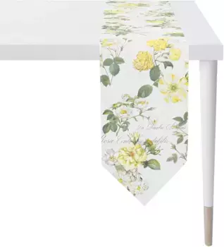 APELT дорожка для стола "6527 SUMMERTIME, летнее украшение, лето ", (1 шт.), цифровая печать 25х175 см, цвет gelb