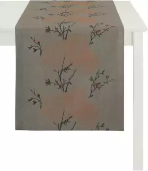 APELT дорожка для стола "7903 Loft Meta", (1 шт.), размеры ок. 48x140 см 48х140 см, коричневый/медный