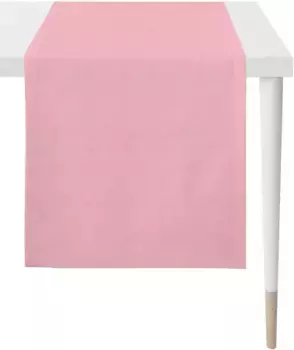 APELT дорожка для стола "Arizona, Uni-Basic", (1 шт.), имитация льна 44х140 см, розовый