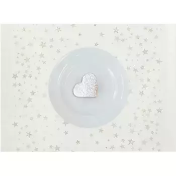 APELT Подставка для столовых приборов «4709 CHRISTMAS GLAM, Новогоднее украшение, Рождество», (1 шт.), жаккардовая ткань с люрексом, цвет natur, goldfarben