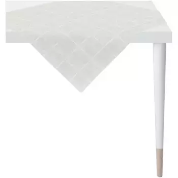 APELT скатерть «6300 CHRISTMAS GLAM, Новогоднее украшение, Рождество», (1 шт.), жаккардовая ткань с люрексом, цвет wei/silberfarben