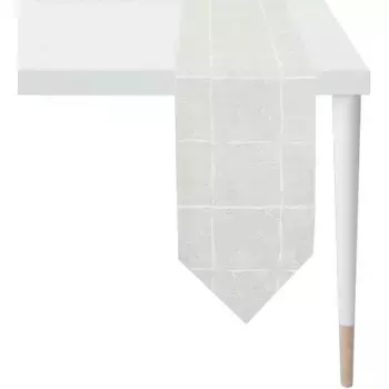 APELT скатерть «6300 CHRISTMAS GLAM, Новогоднее украшение, Рождество», (1 шт.), жаккардовая ткань с люрексом, цвет wei/silberfarben